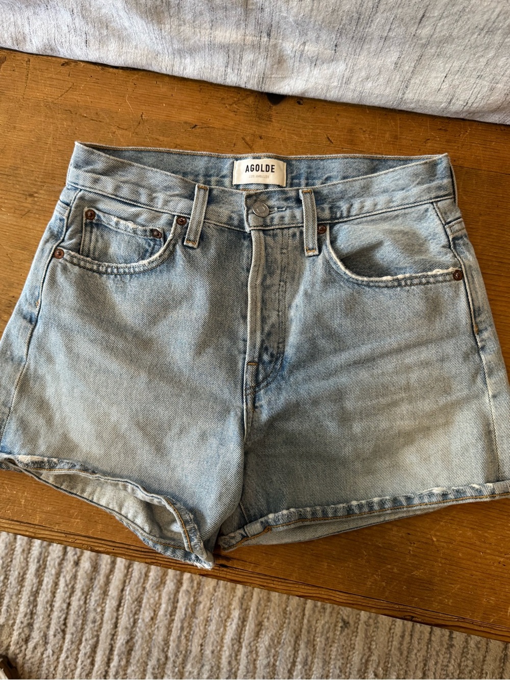 Agolde Parker Long Shorts